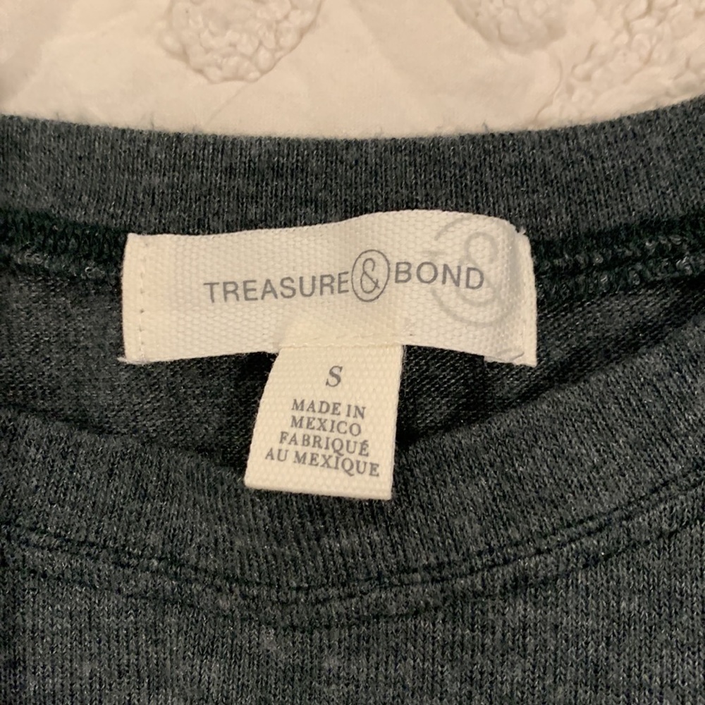 Treasure & Bond Ombré lightweight soft long sleeve shirt NWT - Picture 3 of 7